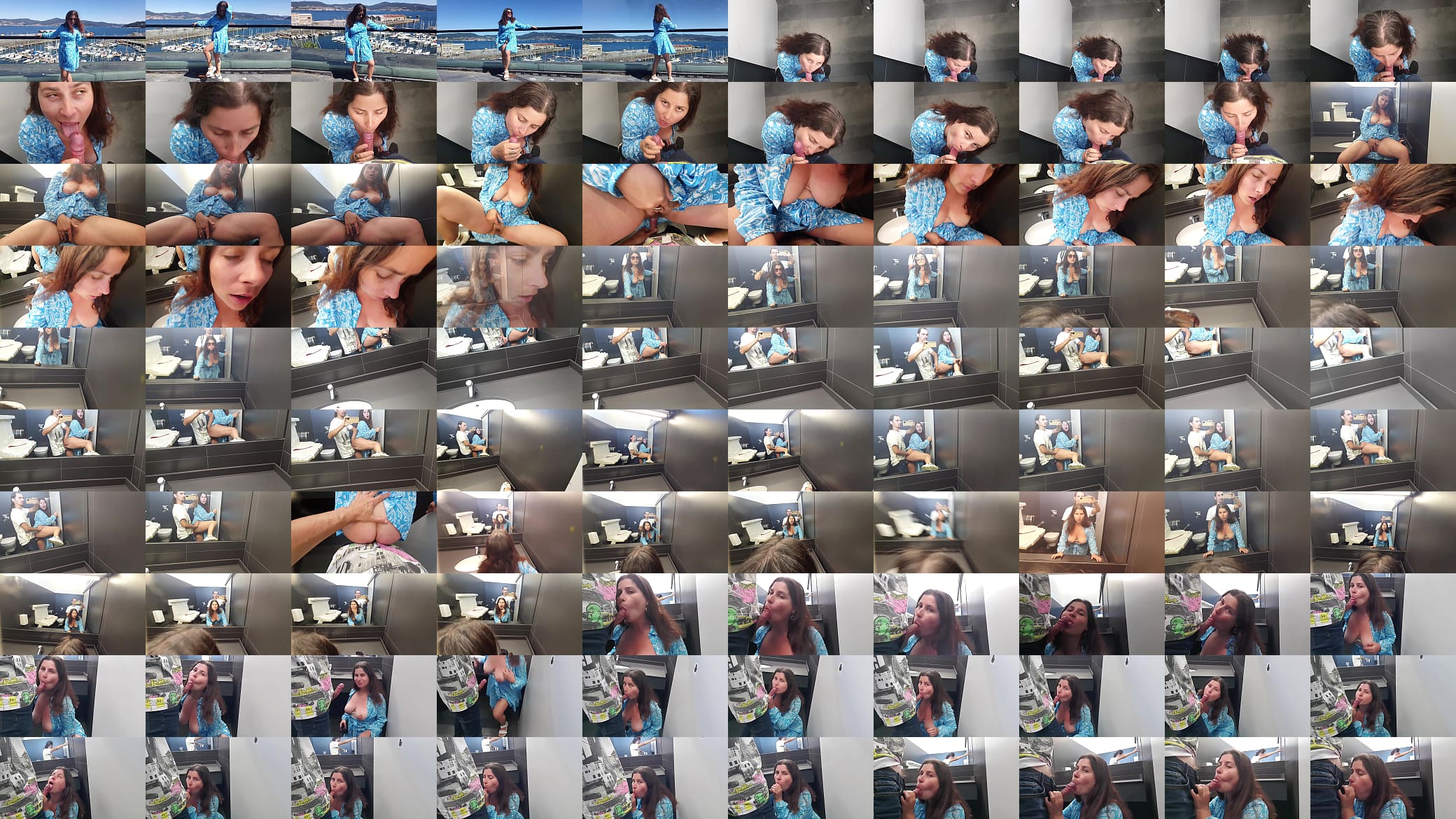 Stepmom was Fucked in the Toilet of the Shopping Center 预览图