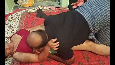 Indian hot wife Boobs sucking pussy licking and Doggy style fucking