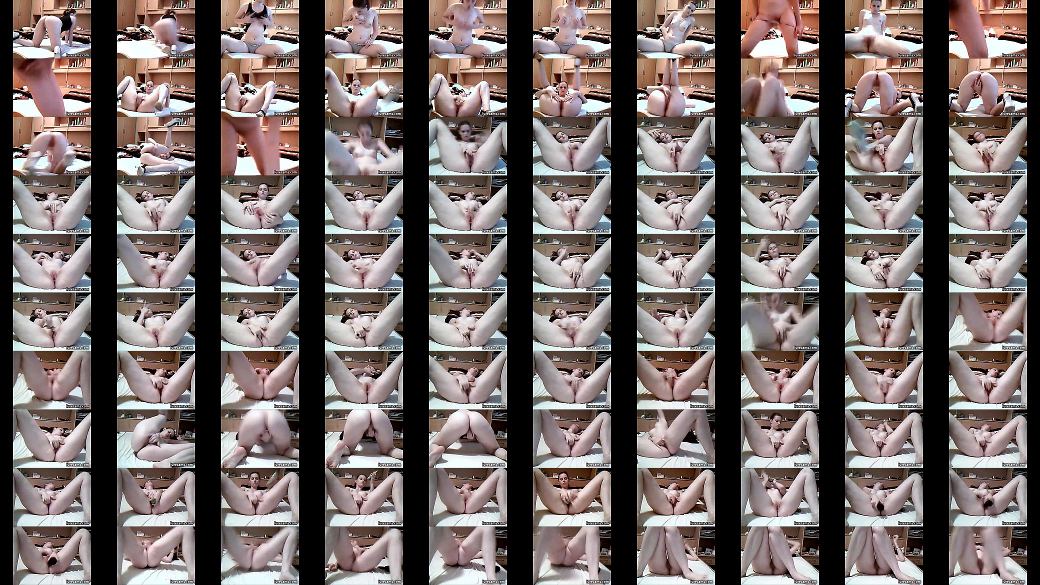 Horny Cam Girl Masturbates 预览图