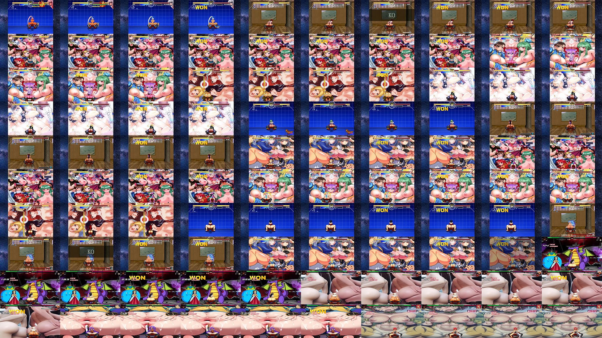 Hentai Mugen BBC Ride Compilation 预览图