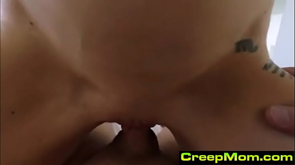 Blonde Milf is on a all cum diet CreepMom