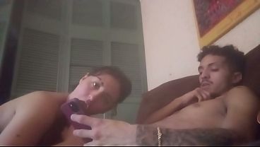 My college roommate came into our dorm room and started masturbating, giving me a blowjob.