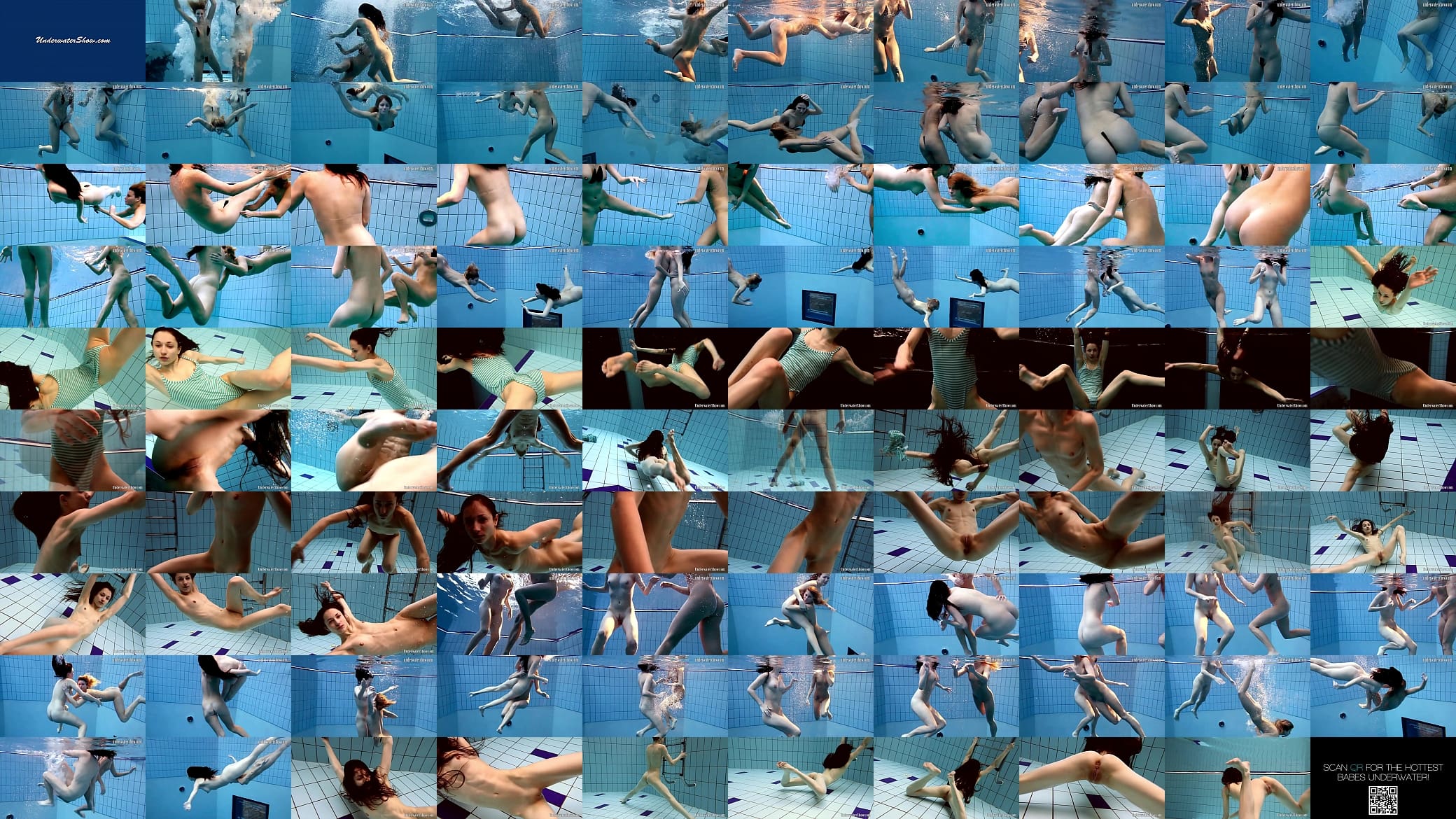 Andrea and Monica but also Janka get horny in the pool 预览图