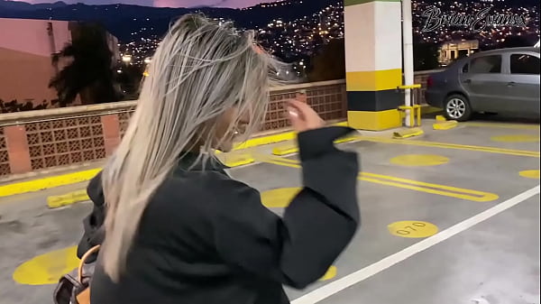 Naty Delgado takes me to see the city and we have public sex in the car