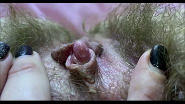 HAIRY PUSSY COMPILATION big clit closeup super bush