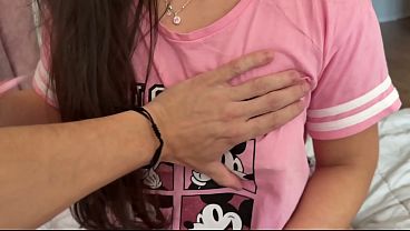 MY STEPBROTHER CAME ON MY ASSHOLE AND PUSSY