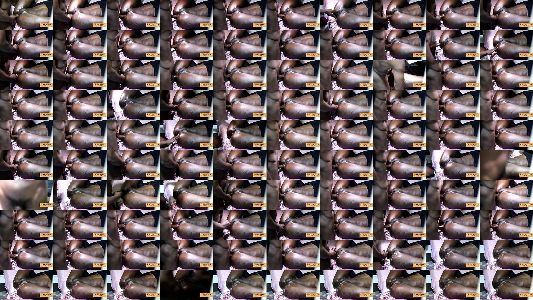 SWEET EBONY ANAL SEX, THICK SEMEN EVERYWHERE 预览图