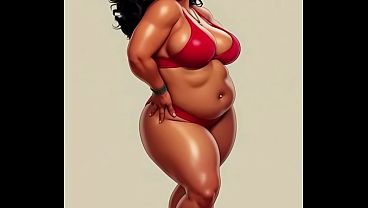 Morena forte rebola