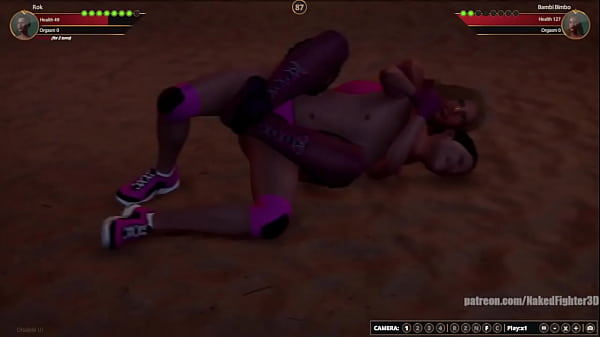 Rok VS Bambi Bimbo (Naked Fighter 3D)