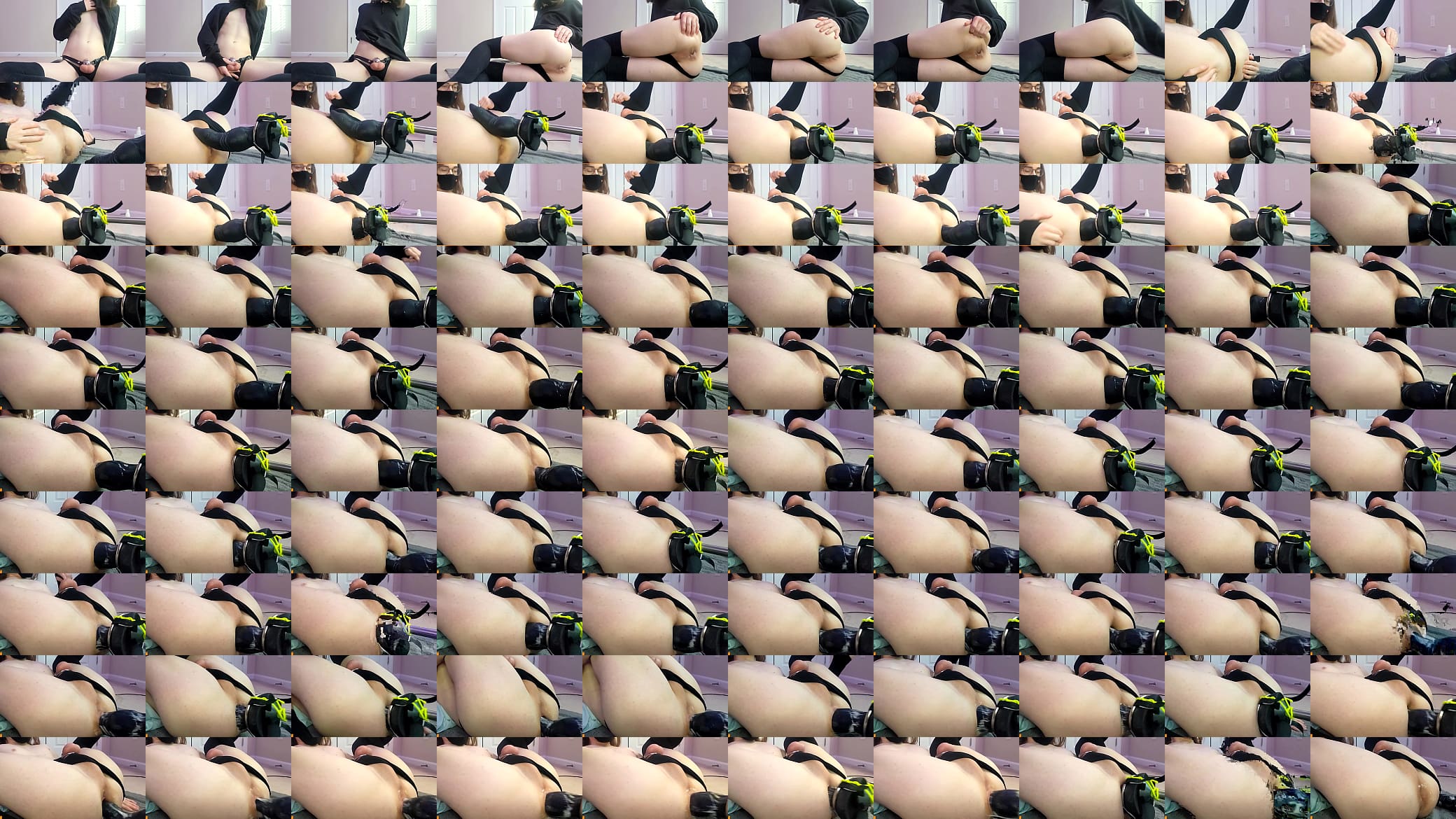 Hot maid Lara De Santis - monster dildo, DP and DAP with a real cock and double ended dildo LDS034 预览图