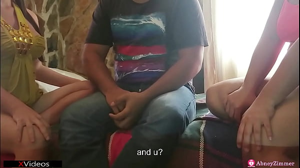 Abney tells nicole that she is a virgin, her stepbrother listens and doesn't want to miss this opportunity, she screams loudly when she is penetrated for the first time PART 1 / AbneyZimmer / LeandroZimmer / NicoleLondrawer