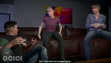 Fitness (VAM) - Gaming Night & blowjob - 3D Porn - OCICI