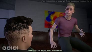 Fitness (VAM) - Gaming Night & blowjob - 3D Porn - OCICI