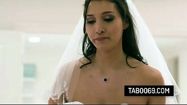 Slutty Bride Bella Rolland Anal Fucked by Fiances Stepbrother