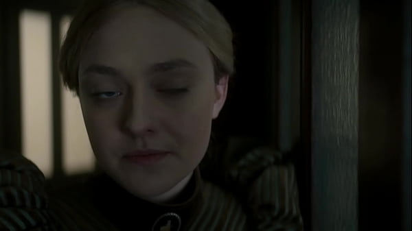Horny police captain has loved to show his cock to the beautiful blonde Dakota Fanning that works in the police department