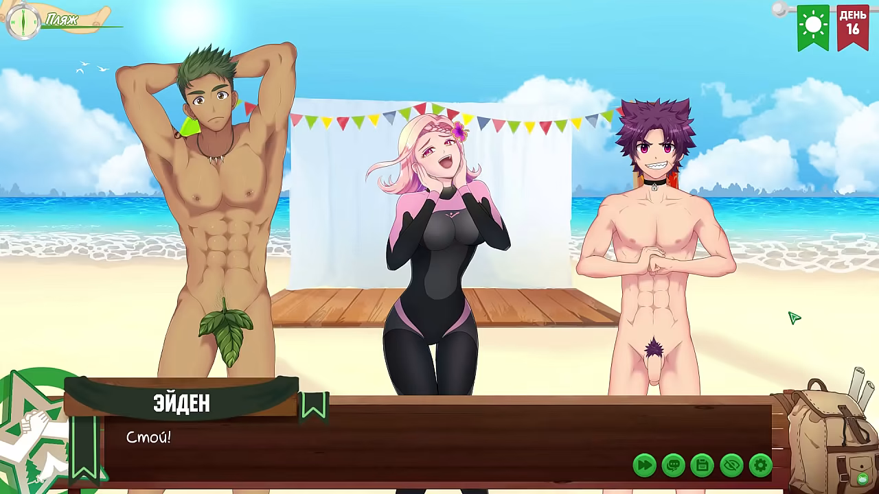 Game: Friends Camp, Episode 16 - Fashion show (Russian voice acting)