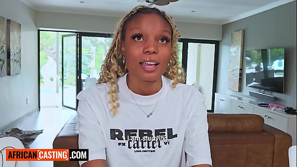 Big Natural Tits Black Teen Banged Raw In Fake Modeling Casting