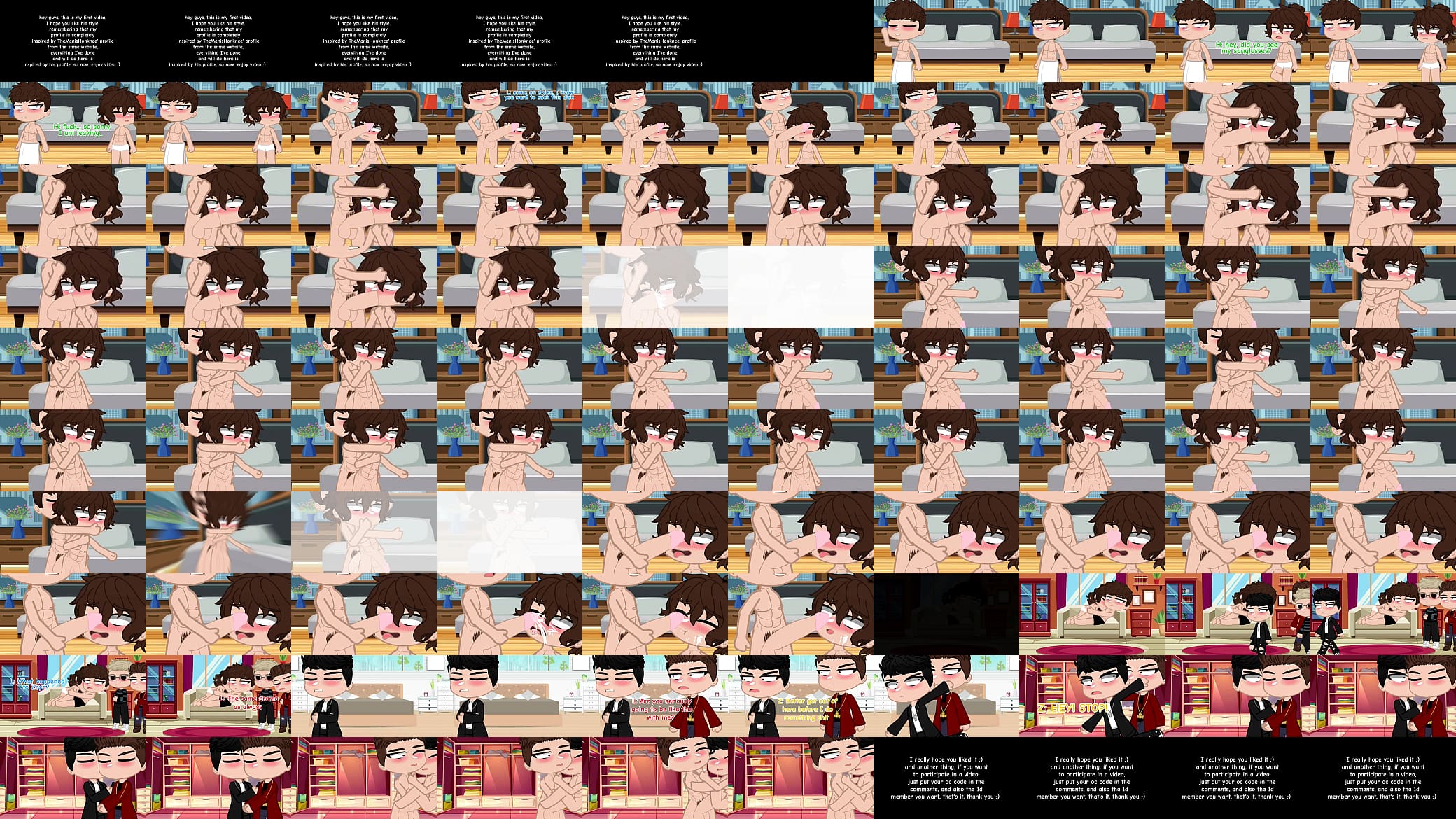 Larry Stylinson Fucking (1D Gacha Video) (Bonus Mini Scene Ziam) 预览图