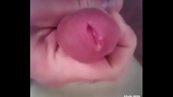 Jerking off, precum, sperm spurts