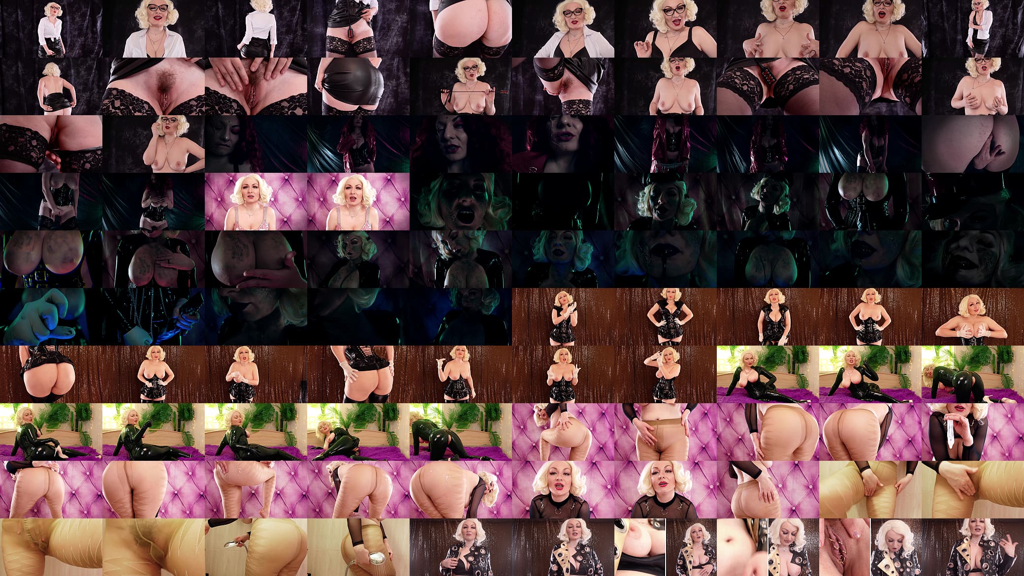 CEI cum eating instructions - compilation solo video FemDom POV - fetish Mistress 预览图