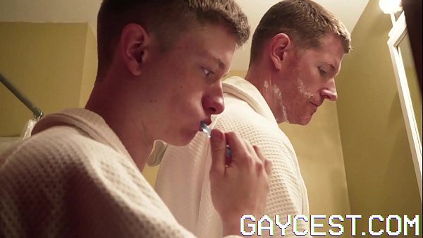 GAYCEST - twink blows before getting barebacked...
