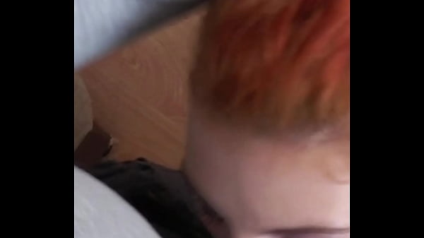 Watch redhead slut Karla Rose gag on my cock before I blast her face with a thick, hot load.