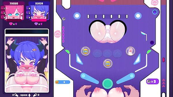 Elf Girl Pinball - UNCENSORED - All Sex Scenes - Full Game - Easter Eggs - all scenes and secrets - HD 1080p