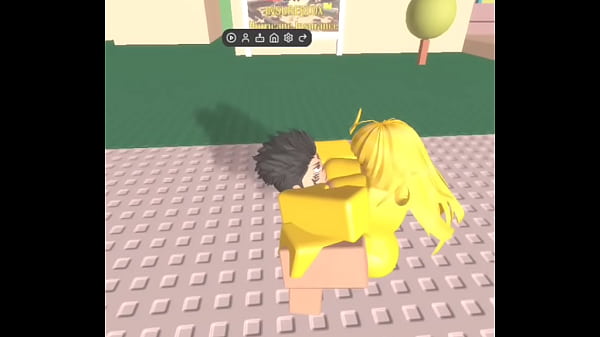 Fucking my friend on Roblox