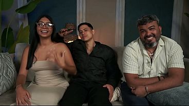 Behind the scenes of Angel Cruz & Veronica Montiel's "Step-siblings reunite"