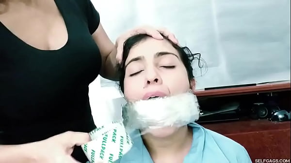 Young Latinas Gagged Xtremely Tight!