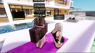 PAWG Babe Gets FILLED By Yoga Instructor (ROBLOX)
