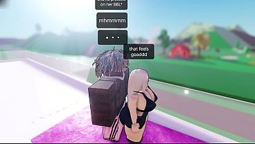 PAWG Babe Gets FILLED By Yoga Instructor (ROBLOX)