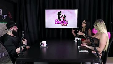 COMPILADOS DO GABE SPEC E GABI TAMIRIS NO PAPO COM TIFANY (SWING CAST) - PARTE 2 (WATCH ON: SHEER/RED)