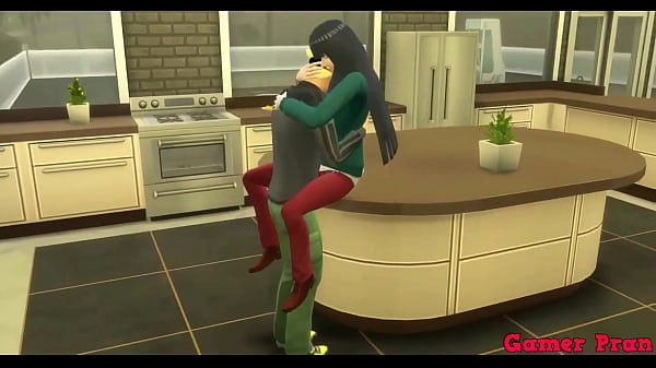 Episode 4 was talking to her stepmother hinata and she tells her that she wants to taste his cock and she starts fucking the way she likes, they give her big ass while her breasts bounce