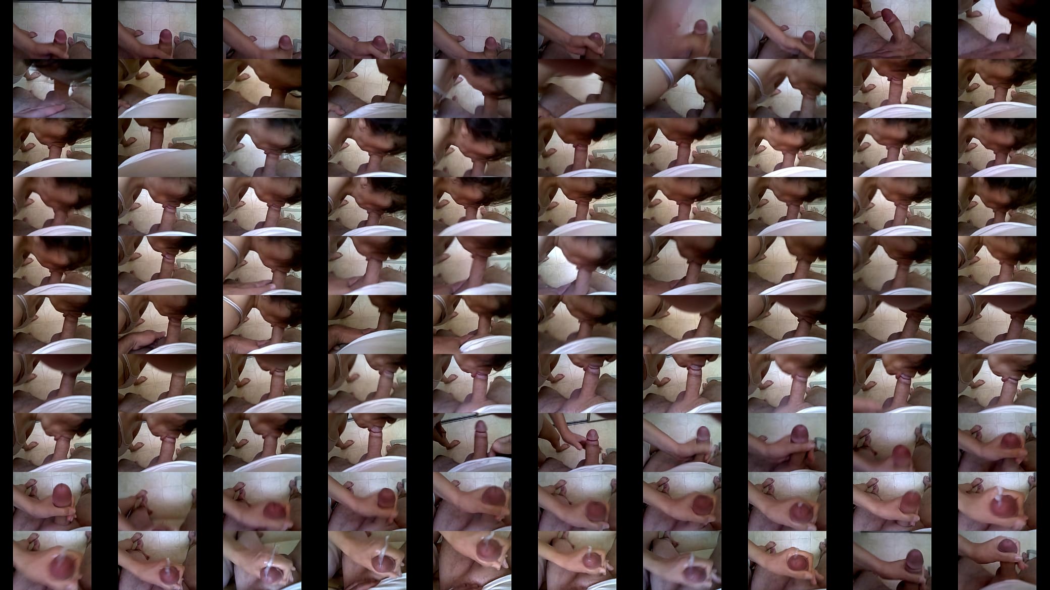 REAL amateur wife sucks cock till cum POV 预览图