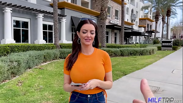 Horny films busty brunette porn to fulfill fantasy