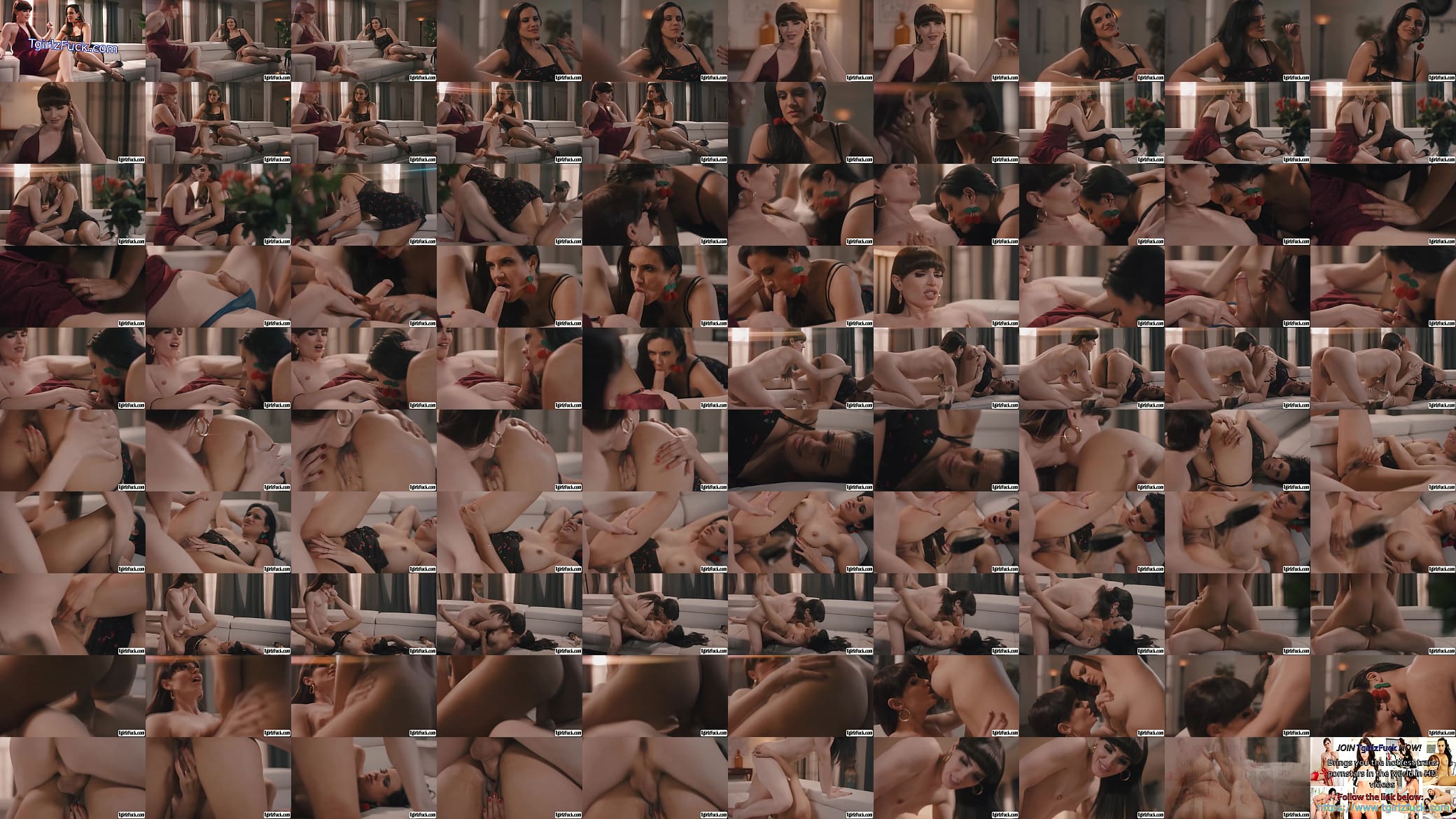 Ever wonder how a transexual fucks a brunette females pussy? 预览图