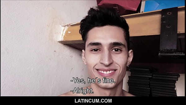 Amateur Straight Latino Twink Painter Gay Sex W...
