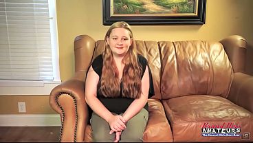 Rose Busty Ginger College Girl Gagging BJ Intense Oral Pleasure! 11 min