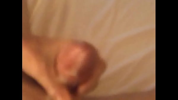Porn actor Tom Reider makes a big cumshot with a lot of sperm (close-up)