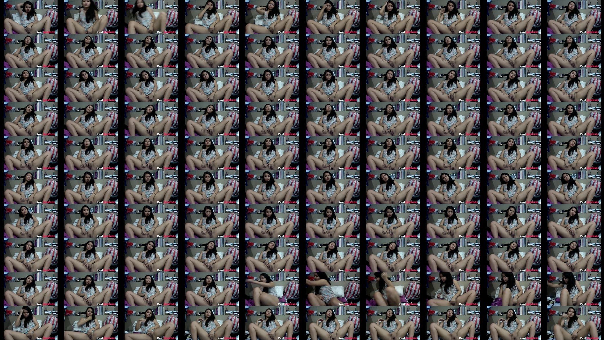 Malay girl masturbating watching my cock 预览图