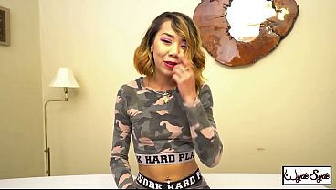 King Noire's Thick Black Cock Rams Down Kimberly Chi's Throat!