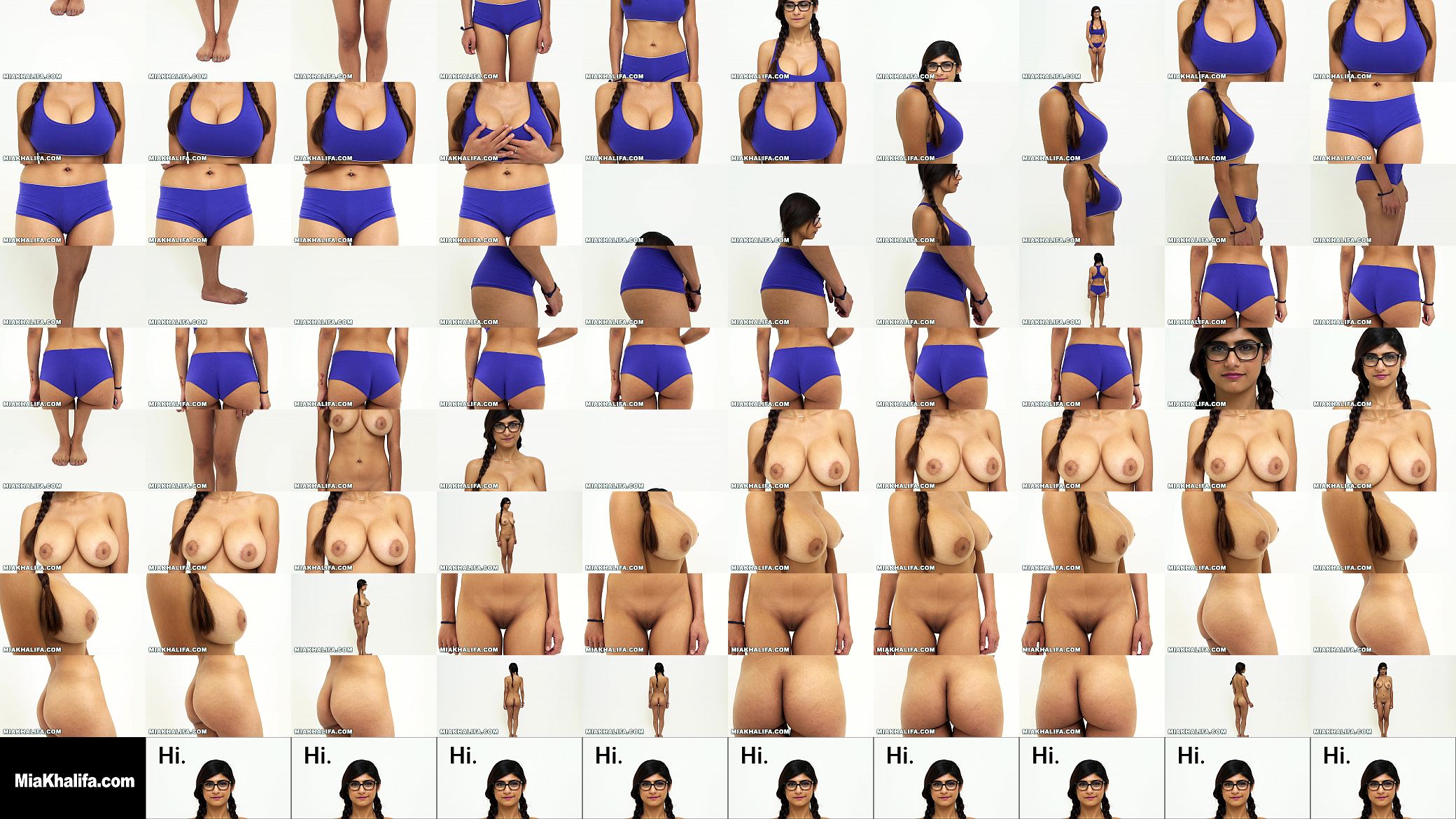 MIA KHALIFA - I Invite You To Check Out A Closeup Of My Perfect Arab Body 预览图