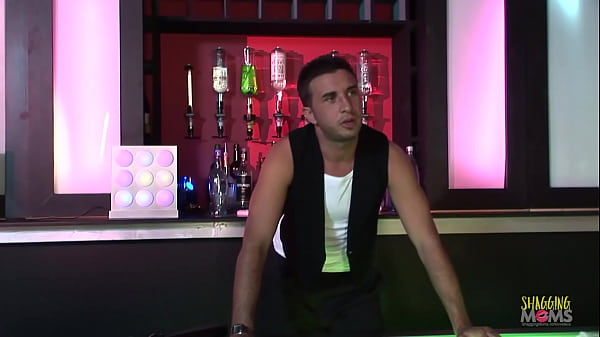 Army babe gets talked into fucking with two guys in the strip club