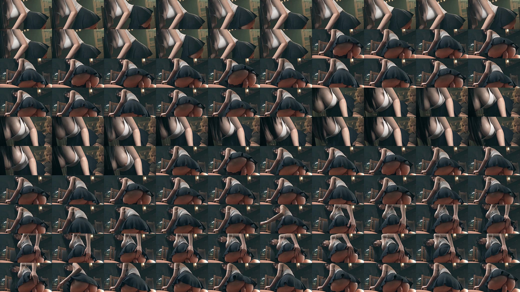 Tifa hentai 预览图