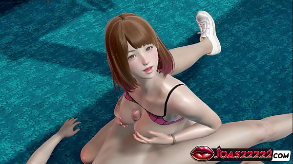 Chiyoko the Office Slut with Big Boobs - Rule34 Animation Titfuck POV Service, Standing Handjob for Big Dick, and Deepthroat Mouth Fuck with Cumshot