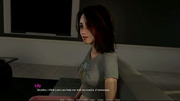 Away From Home 34 - Liam Eats Eva’s Pussy in the Kitchen During Breakfast Call
