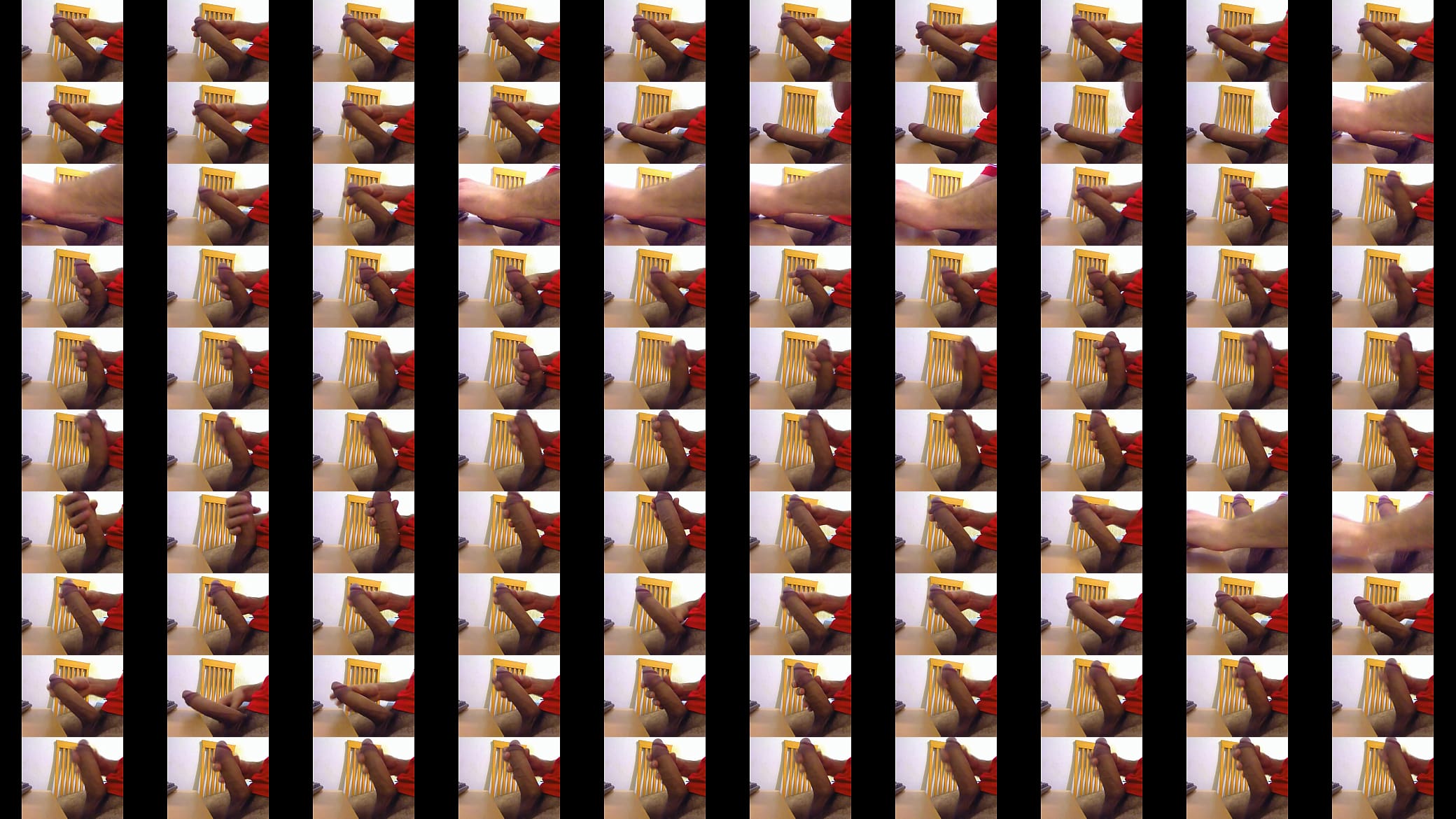 Guy With Thick Cock Jerking On Webcam 预览图