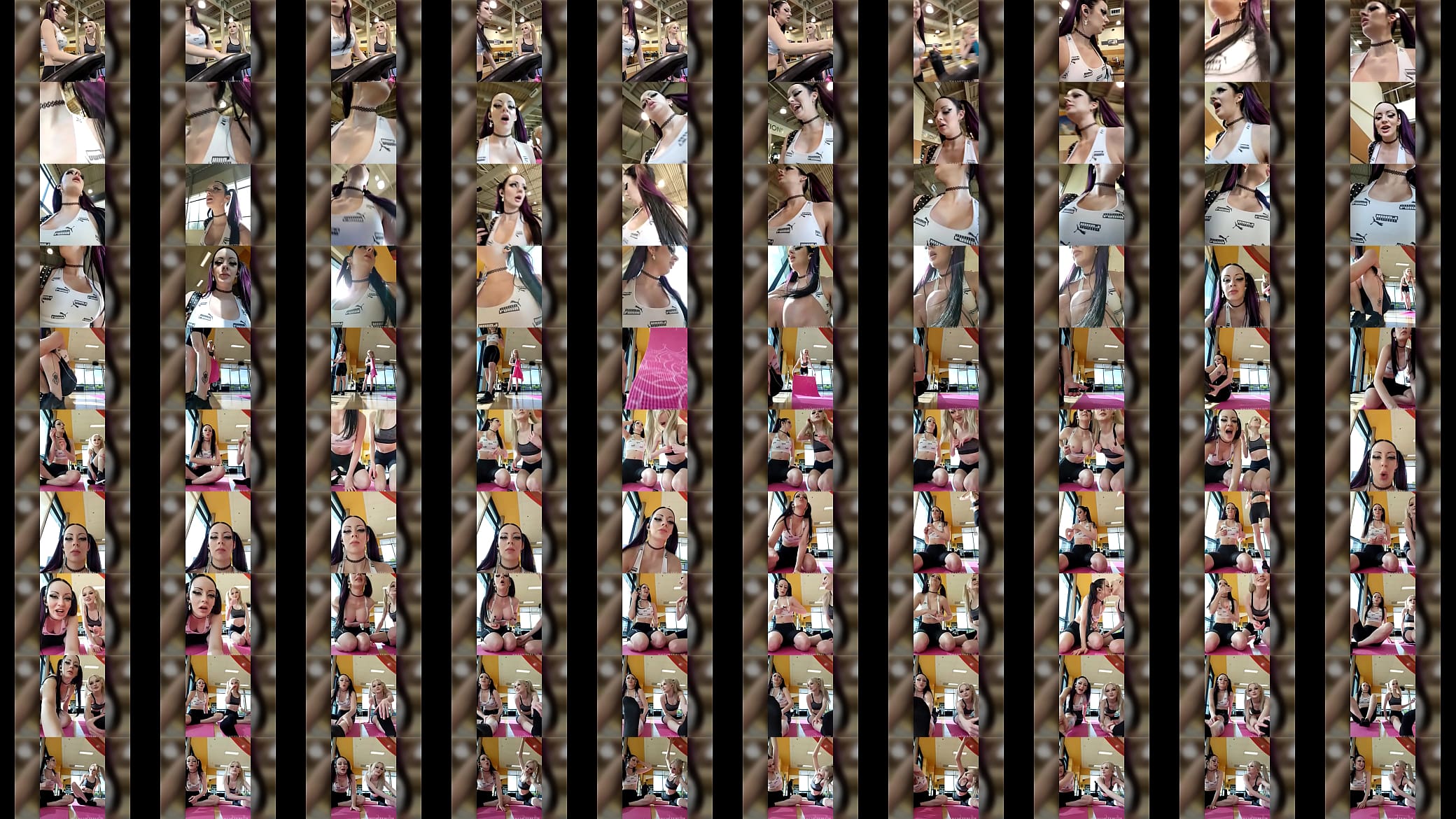 lesbian girls on gym show tits and clampps on nipples 预览图