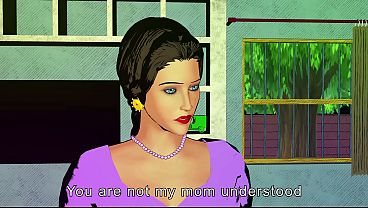 Download Video - Step-son caught step-mother masturbating in the bathroom - animated